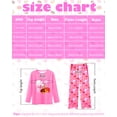 thumbnail image 4 of Girls Pajamas Pjs Set Kids Long Sleeve and Pants Jammies Casual Girls Sleepwear Lounge Clothes Big Kid Size 7-16, 4 of 5
