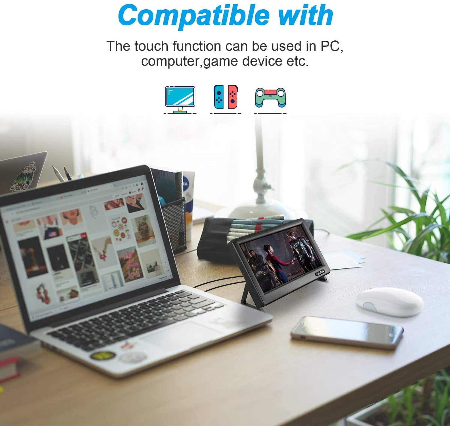 ETEPON Capacitive 7 Inch Touch Screen 
