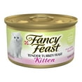 thumbnail image 6 of ( 4 Pack ) Purina Fancy Feast Kitten Food, Wet Cat Food, Tender Turkey Feast, 3 oz Can, 6 of 6