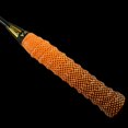 thumbnail image 1 of 1pcs Anti-slip Tennis Racket Grip Tape PU Shock Absorption Fishing Rod Sweatband Thicken Tennis Racket Overgrip Badminton orange, 1 of 6