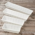 thumbnail image 4 of Root & Vessel Poly-Pro Flower Box / Liner, White, 24", 4 of 7