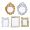 thumbnail image 1 of 5Pcs Miniature Resin Mirror Miniature Wall Mirrors Decor Furniture Accessories, 1 of 9