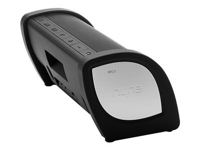Nyne Bass - Speaker - for portable use - 2.1-channel - wireless - Bluetooth, NFC - 2-way - black, red