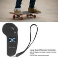 thumbnail image 4 of Skateboard Remote Control Receiver, Skateboard Remote Control Long Curved Shell 2.4GHz LED Screen 20M Multifunctional ABS  for Electric Skateboard, 4 of 7