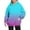 Multicolor, variant on Bovemsi Sweatshirt for Women Retro Fashion Print Loose Large Sized Casual Long Sleeved Hoodie Comfort Hoodie
