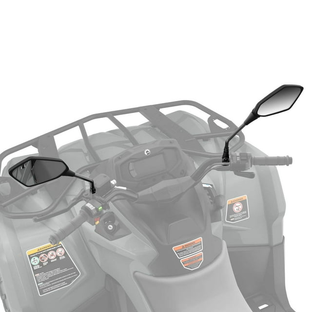 Can-Am Off-Road OEM Handle Bar Mirrors for G2, G2L, G2S & G3L ATVs, 715005366
