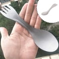 thumbnail image 5 of BE-TOOL Lightweight Dual-Use Spoon Fork for Soups Noodles Salads Yogurt Portable Camping Lunch Meal Picnic Tool, 5 of 6