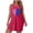 Hot Pink, variant on Stamzod Womens Plus Size Nightgown Sleeveless Sleepwear Sleep Tank Sleepshirts Casual Night Dress Black L