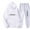 White, variant on Women Fall Clothes Two Piece Outfits for Women Casual Christmas Themed Hooded Top and Casual Sweatpants Tracksuit Set for Fall Winter Comfort My Items