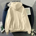 thumbnail image 4 of Busydd Hoodies for Women Casual Loose Fleece Long Sleeve Tops for Women Fashion Love Heart Print Pullover Tops Comfortable Womens Hoodie with Pocket, 4 of 4