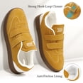 thumbnail image 4 of Ecetana Walking Shoes for Women Casual Shoes with Lace-Up Suede Low-Top Sneakers, 4 of 5
