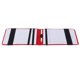 thumbnail image 1 of Yuarrent Funda de libro de entrenamiento con soporte para tarjeta de puntuación de golf de PU con lápiz rojo Golf Plata, 1 of 1