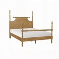 thumbnail image 5 of Bed Natural Queen with Solid Wood Frame and Turned Legs, 5 of 13