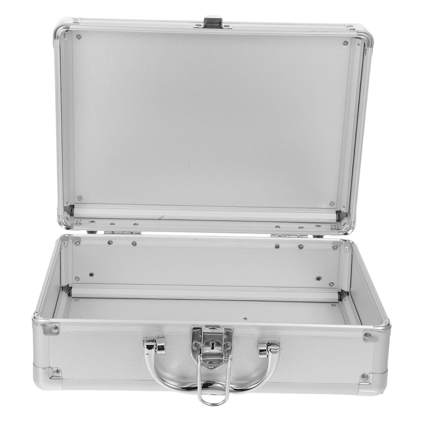 Pawsdot Aluminum Alloy Small Briefcase with Convenient Handle for Professionals and Travel