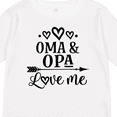 thumbnail image 4 of Inktastic My Oma Opa Love Me Grandkids Boys or Girls Long Sleeve Toddler T-Shirt, 4 of 5