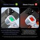 thumbnail image 4 of For iPhone 16 Plus Case Heat Dissipation Kickstand PC Phone Cover Built-In Glass Lens Film - Dark Pu, 4 of 5