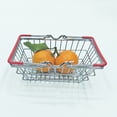 thumbnail image 5 of ZTGD Children Miniature Metal Supermarket Shopping Basket Pretend Role Play Toy Gift, 5 of 7