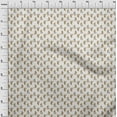 thumbnail image 3 of oneOone Rayon Light Brown Fabric Leaves Sewing Craft Projects Fabric Prints By Yard 56 Inch Wide, 3 of 5