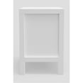 thumbnail image 5 of Alpine Furniture Carmel Wood 2 Drawer Nightstand in White, 5 of 7