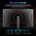 thumbnail image 6 of KTC H32S17F 32 Inch 240Hz Curved Gaming Monitor, FHD 1080P 1500R HDR Gaming PC Monitor, FreeSync, Ultra-Fast 1ms Monitor for Gamer, 3500:1 Contrast, HDMI 2.0 x 2, DisplayPort 1.4 & USB 2.0, 6 of 15