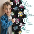 thumbnail image 3 of Blackout Kids Curtains,Game Controller Black Pattern Children's Insulated Curtains Set Of 2,Bedroom Essentials,Toddler Room Decor 52"x84", 3 of 5