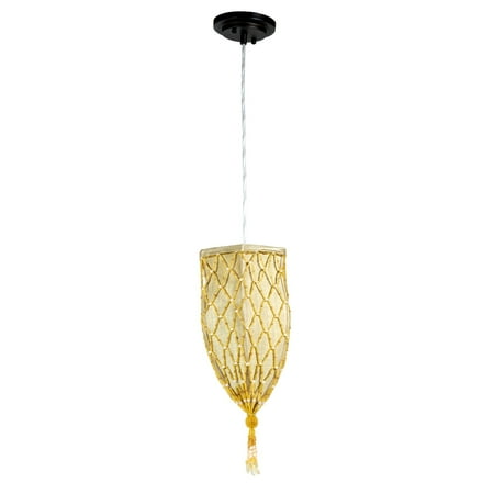 

88 Gold and Black Pendant Ceiling Light Fixture