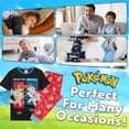 thumbnail image 4 of Conjunto de pijama Pokémon Boys Lounge Wear, camiseta y pantalones largos de 5 a 6 años, 4 of 5