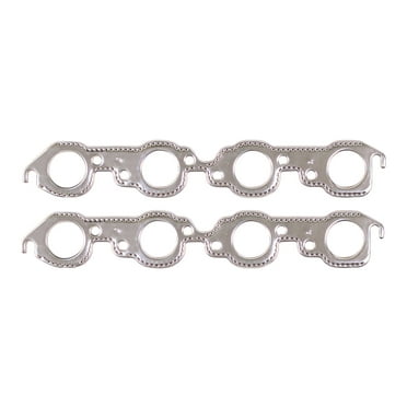 Mr Gasket 7407G Aluminum Exhaust Gasket Fits select: 1970 CHEVROLET MALIBU, 1970 CHEVROLET NOVA