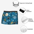 thumbnail image 5 of Wukai Cute Colorful Owls And Trees Print Men’s Underwear Breathable Boxer Briefs,&nbsp;Moisture Wicking & Breathable-, 5 of 7