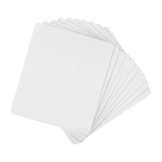 White Blank Sublimation Heat Transfer Rubber Base Fabric Surface Square  Mouse pad Flexible 220x180x5mm (8x7'') for Computer and Laptops Non-Slip
