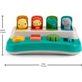 thumbnail image 6 of Fisher-Price Busy Buddies Pop-Up Infant Fine Motor Toy for Ages 9+ Months, Early Development Toy, 6 of 7