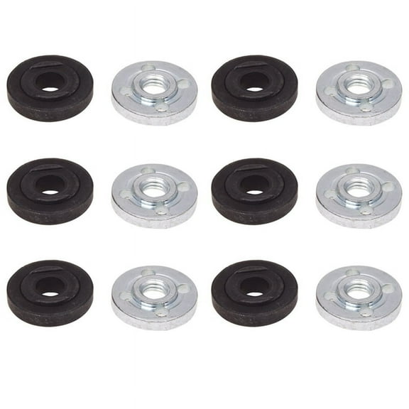 12Pcs Replacement Angle Grinder Part Inner Outer Flange for 9523