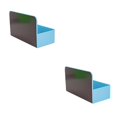 thumbnail image 3 of Wosthever Soporte para marcadores, estuches de papelería, soportes para marcadores, contenedor de almacenamiento para sala de reuniones, Azul caja de borrador 2Conjunto, 3 of 6
