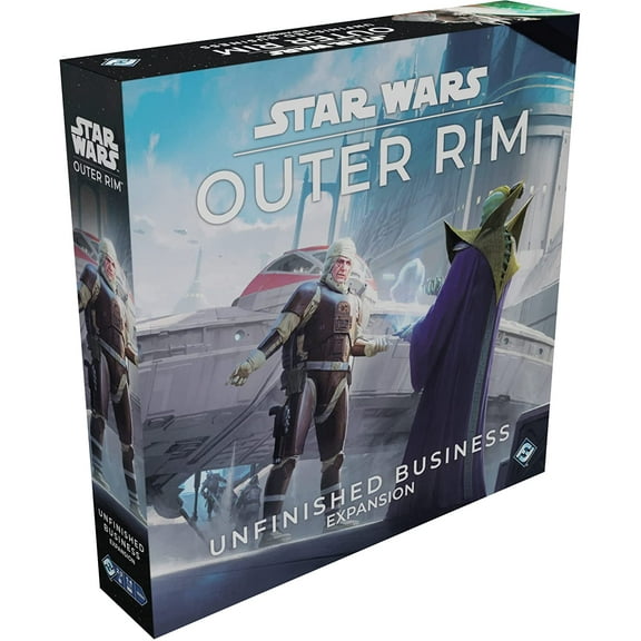 Star Wars Outer Rim Strategy Game: Unfinished Business Expansion for Ages 14 and up, from Asmodee