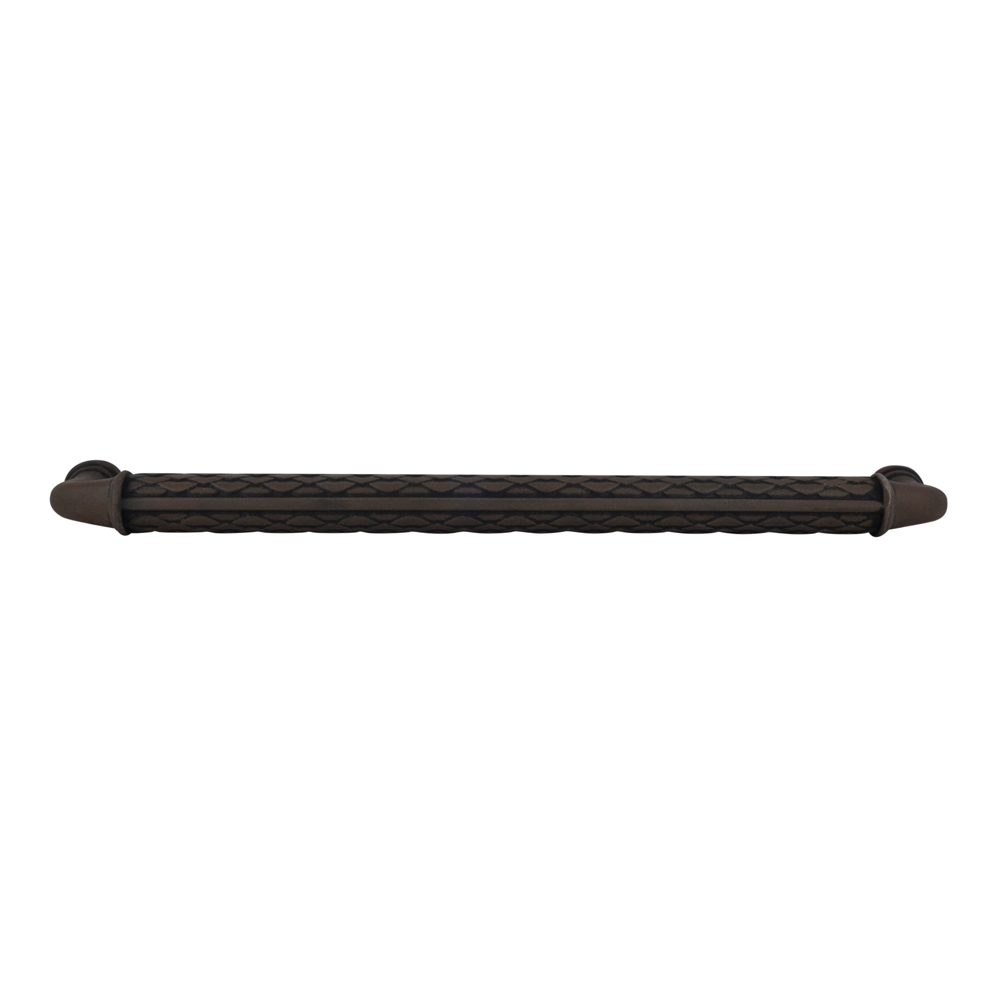 Brixwell 12 in Center-to-Center Cabinet Pull, Antique Rust Finish, Decorative Metal Handle