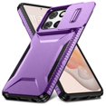 thumbnail image 2 of Rugged Case for Motorola Moto G Stylus 2025 with Slide Camera Cover & Drop Protection Purple, 2 of 5