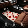 thumbnail image 6 of Vsdgher Red Ladybug Car Foot Mat Set of 4 Pieces Universal Floor Liner Car Accessories Fits Most Cars, Trucks, Vans, sedans, SUV, 6 of 7