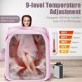 thumbnail image 5 of Globalway 800W 2 Person Portable Steam Sauna Tent SPA w/ Hat Side Holes 3L Steamer, 5 of 10