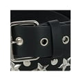 thumbnail image 3 of CTM Unisex Studded Star Roller Buckle Belt, 3 of 5