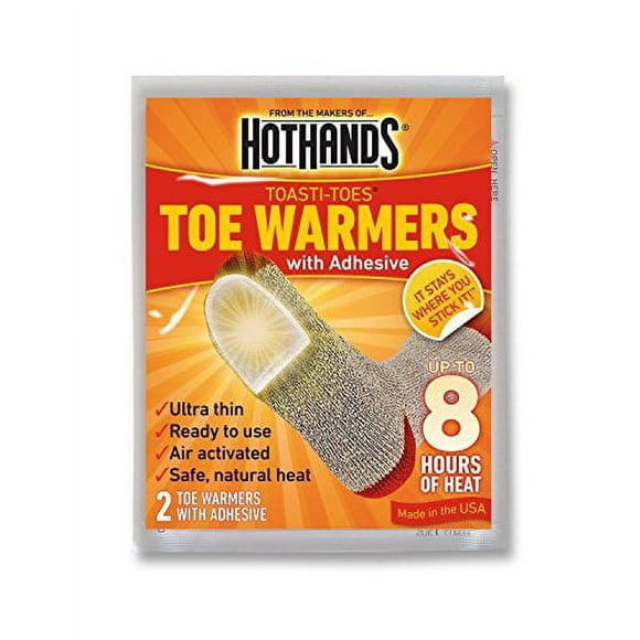 HotHands TOE10 Toe Warmers, White,10 Pair