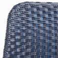 thumbnail image 4 of Bowery Hill Contemporary 30" Wicker Bar Stool in Navy and Gold, 4 of 9