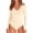 Beige, variant on Bodysuits for Women Fall Long Sleeve Shirts V Neck Slim Fitted Basic Tees Going Out Tops Fashion Clothing