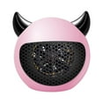 thumbnail image 1 of Calentador de espacio Advancent eléctrico pequeño rosa/estadounidense, 1 of 6