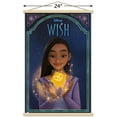 thumbnail image 3 of Disney Wish - Asha & Star Wall Poster with Magnetic Frame, 22.375" x 34", 3 of 5