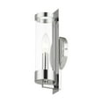 thumbnail image 4 of Livex Lighting Castleton 1 ADA Wall Sconce in Polished Chrome, 4 of 11