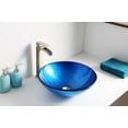 thumbnail image 3 of Anzzi LS-AZ8087 19.5 L x 15.4 x 5.7 in. Crow Series Vessel Sink, Lustrous Blue, 3 of 8