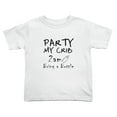 thumbnail image 1 of Party My Crib 2am Bring A Bottles Cute Toddler Tshirts for Boys Girls (White, 4T), 1 of 5