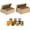 16Oz-16.8x12.4x6Inch+32Oz-16.8x12.4x7.9Inch, variant on 3 Pcs 16 oz Cardboard Mason Jar Storage Box 15.4 x 11.2 x 5.7 Inch