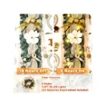 thumbnail image 6 of 5.9FT Pre-Lit Flocked Christmas Garland with Gold Bows - Indoor/Outdoor Home Holiday Decor, 6 of 7