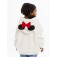 thumbnail image 6 of Minnie Mouse Toddler Girls Plush Cosplay Hoodie, Sizes 12M-5T, 6 of 6
